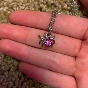 Kids spider necklace